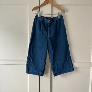 Claude Denim Wideleg Trouser - Size 5-6Y